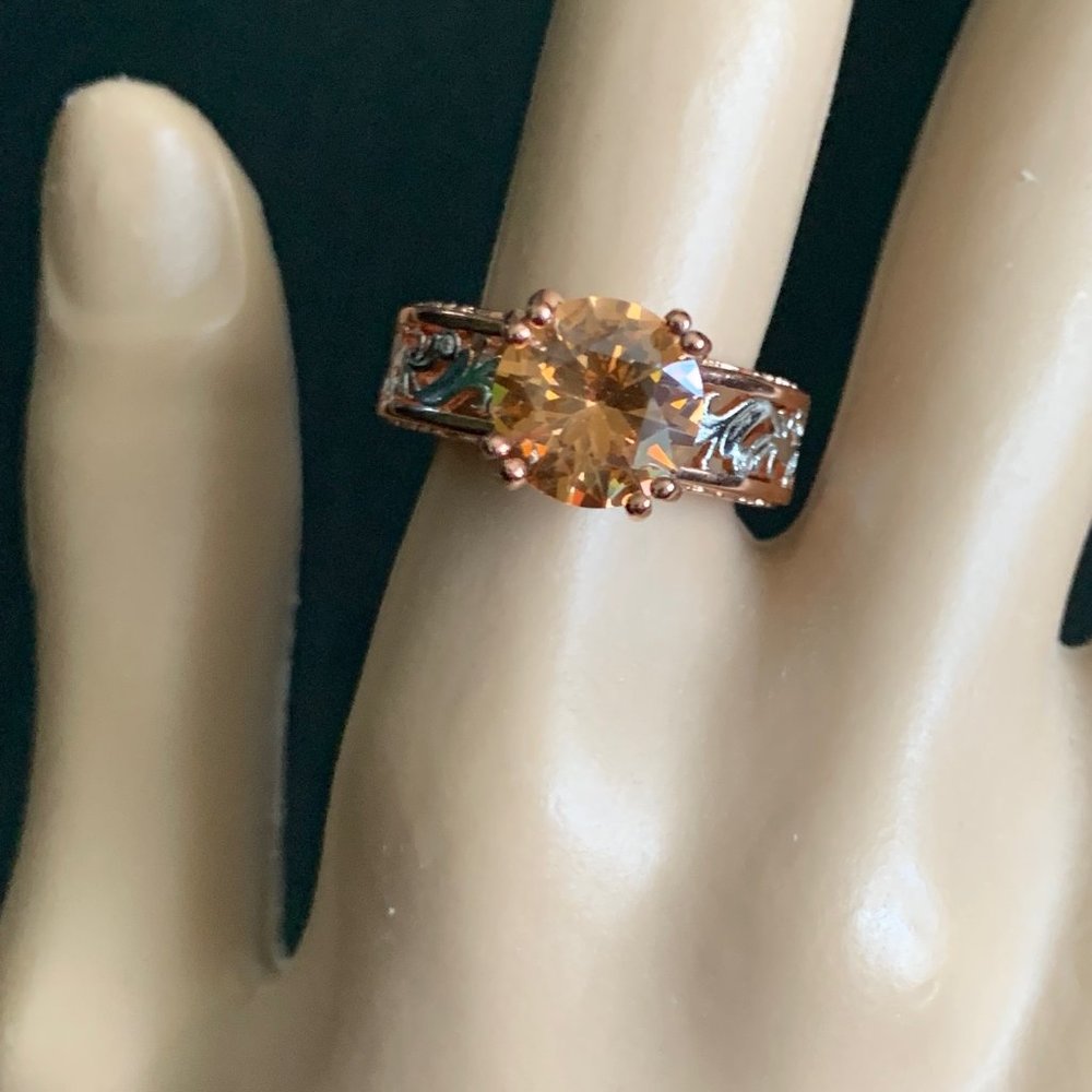 Rose Gold Cocktail Ring